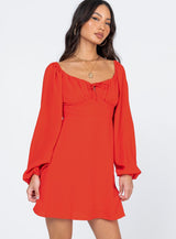 Yolanda Mini Dress Red