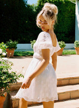 Kenny Mini Dress White