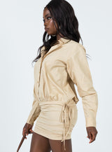 The Cult Mini Dress Camel