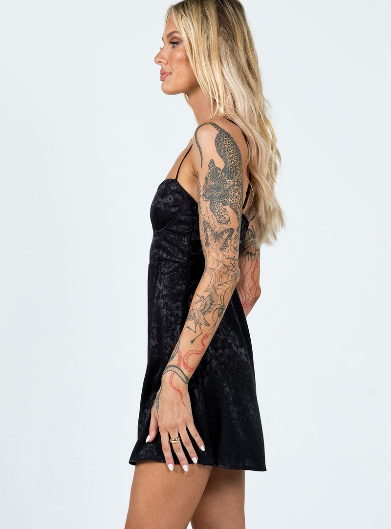 Diva Mini Dress Black