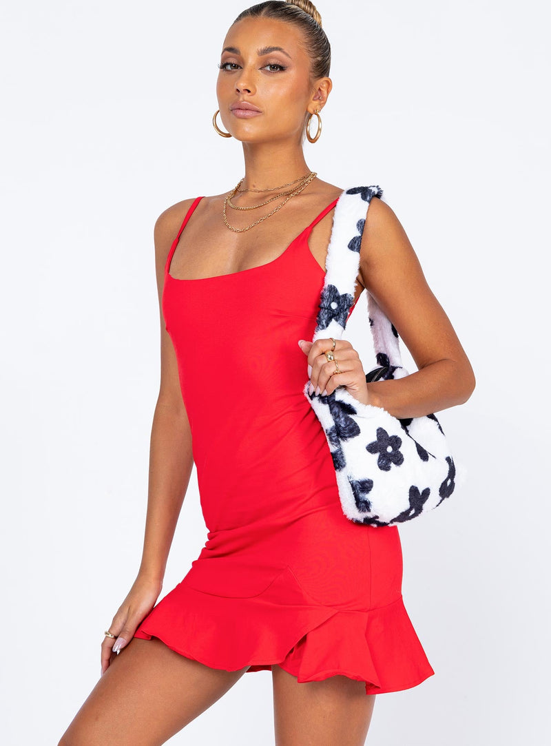Kiribati Mini Dress Red