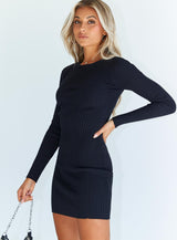 Jenny Mini Dress Black