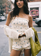Warm Welcome Bloomer Short White