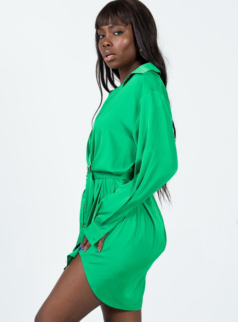 Leighton Mini Dress Green