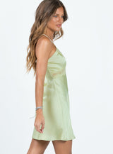 Treasure Mini Dress Sage