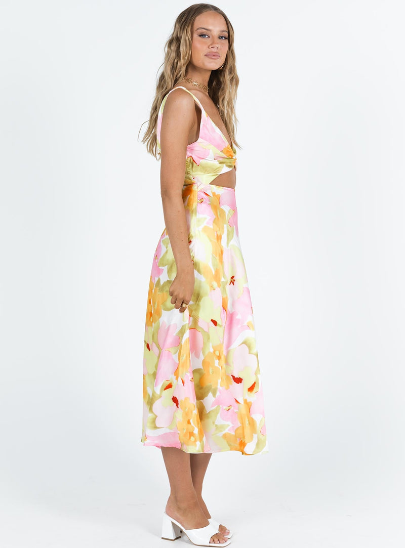 Talbery Midi Dress Multi