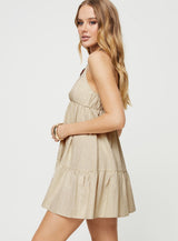 Barkley Mini Dress Beige