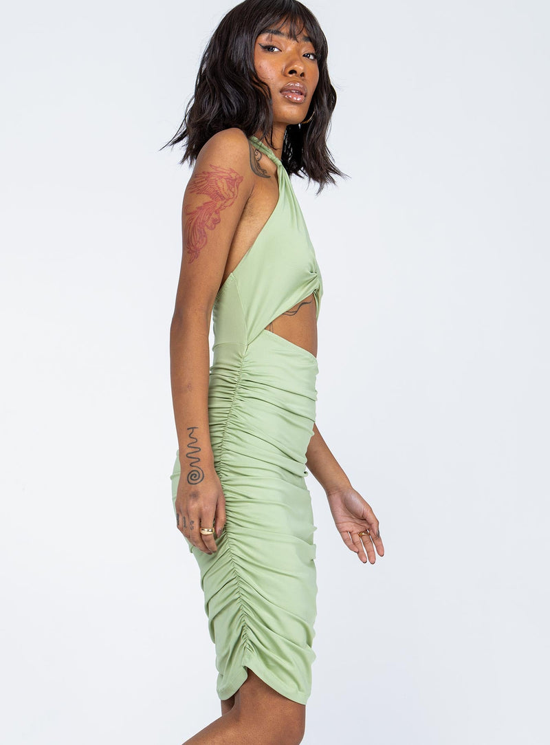 Lorraine Mini Dress Green
