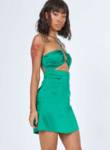 Ximena Mini Dress Green