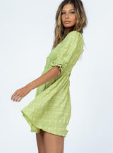 Chances Mini Dress Green