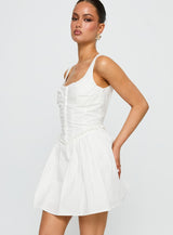 Wild Ideas Mini Dress White