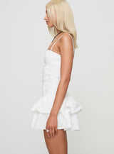 Jazzmin Mini Dress White