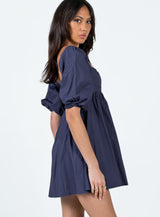 Vana Mini Dress Navy
