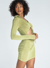Kylie Mini Dress Green
