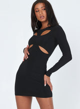 Kennie Mini Dress Black