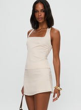 Ellesandra Halter Set Cream