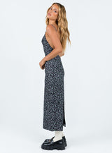 Arkana Maxi Dress Black Floral