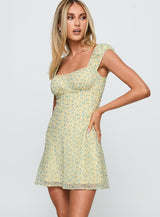 Seyani Mini Dress Yellow