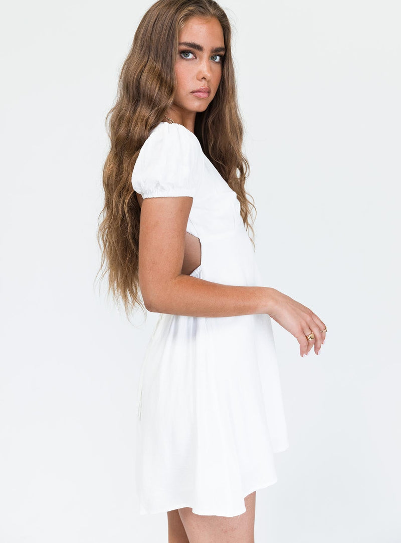Smith Mini Dress White