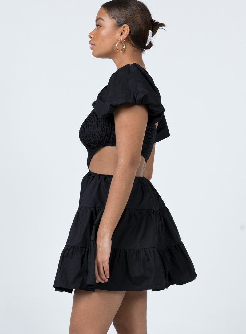 Amber Mini Dress Black