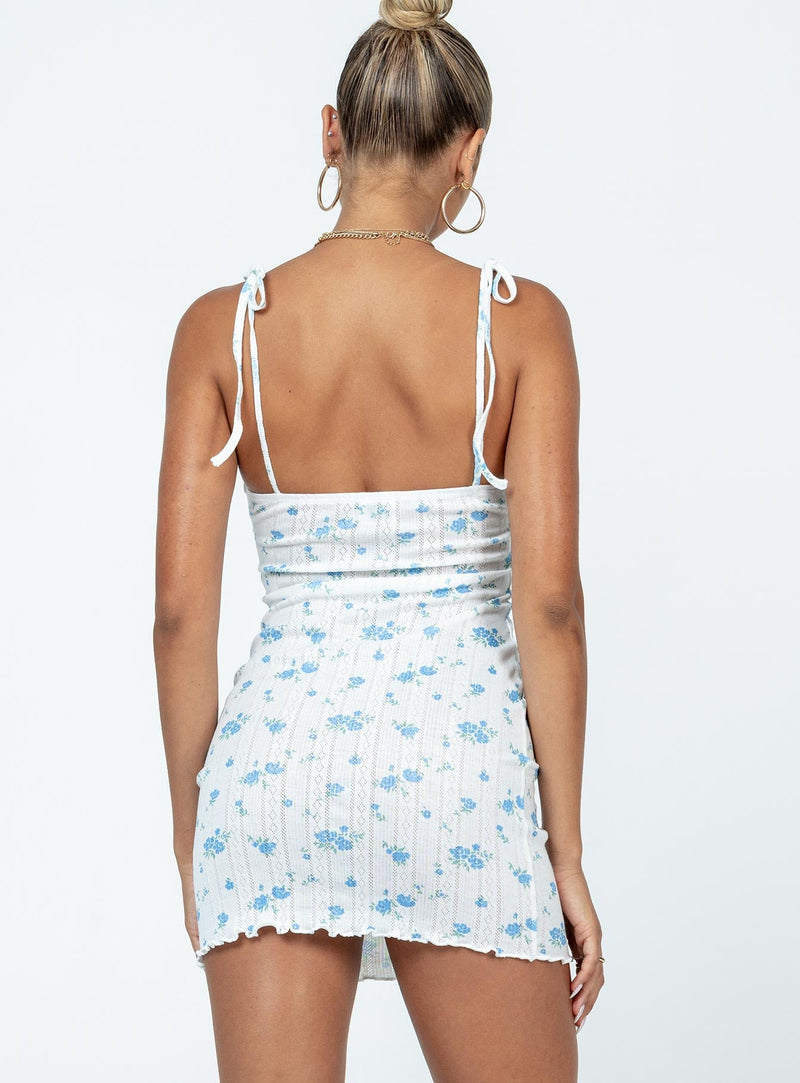Alesandra Mini Dress White Multi