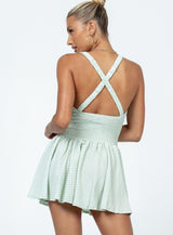 Arden Mini Dress Sage