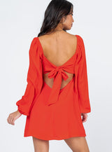 Yolanda Mini Dress Red