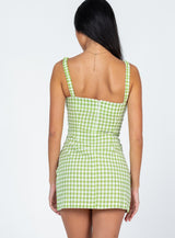 Taylia Mini Dress Green