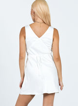 Yaralla Mini Dress White / Black