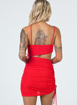Imelda Mini Dress Red