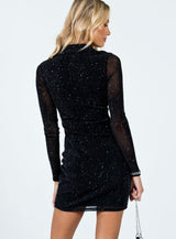 Friday Fever Mini Dress Black