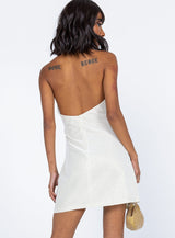 Paris Mini Dress Gold