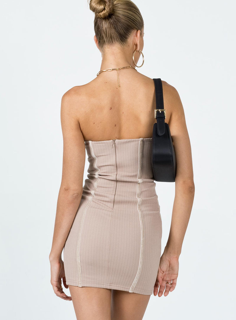 Tristian Mini Dress Brown