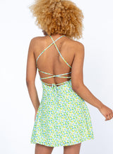 Klaire Mini Dress Green