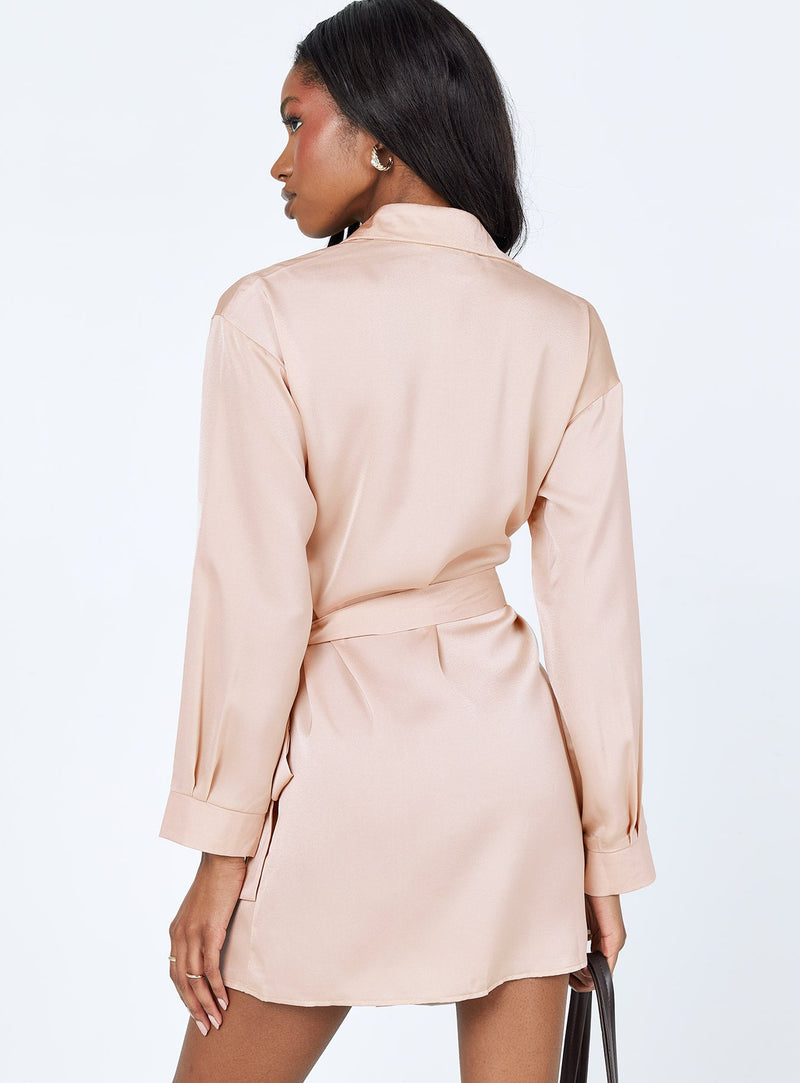 Ryker Mini Dress Beige