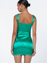 Rora Mini Dress Green