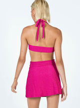 Francesca Cut Out Mini Dress Pink