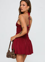 Mariachi Mini Dress Red