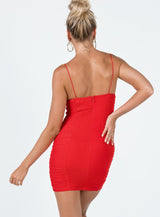 Gizelle Mini Dress Red