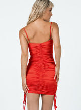Mateo Mini Dress Red