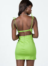 Shanae Mini Dress Green