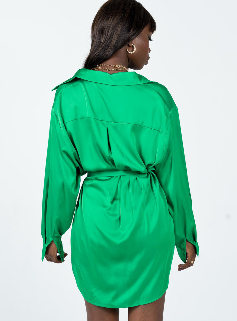 Leighton Mini Dress Green