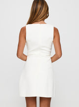 Klaudia Mini Dress White