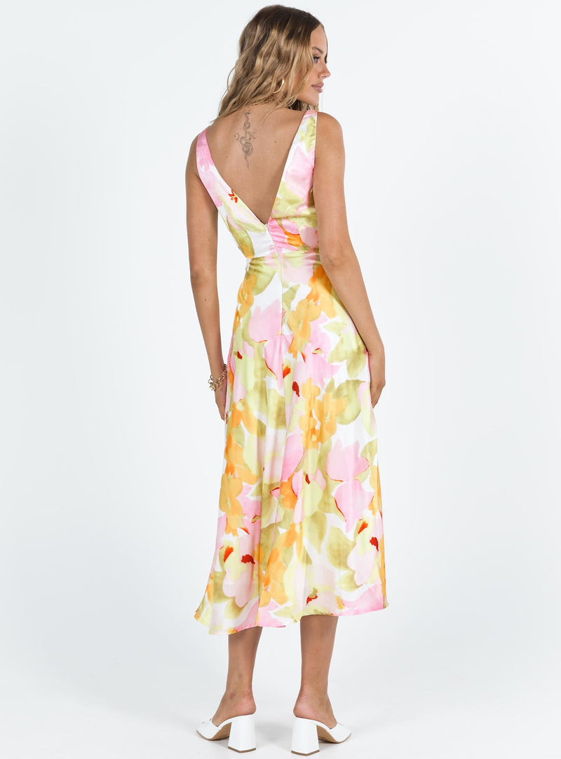 Talbery Midi Dress Multi