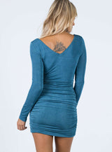 Nico Mini Dress Blue
