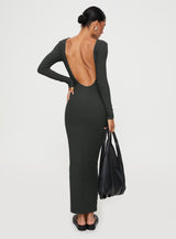 Begala Long Sleeve Maxi Dress Slate
