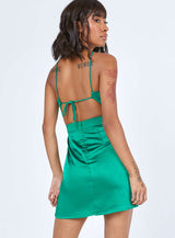 Ximena Mini Dress Green