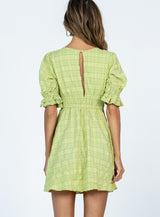 Chances Mini Dress Green