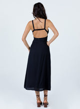 Georgia Midi Dress Black