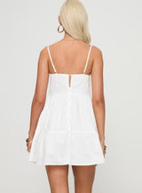 Zorion Mini Dress White